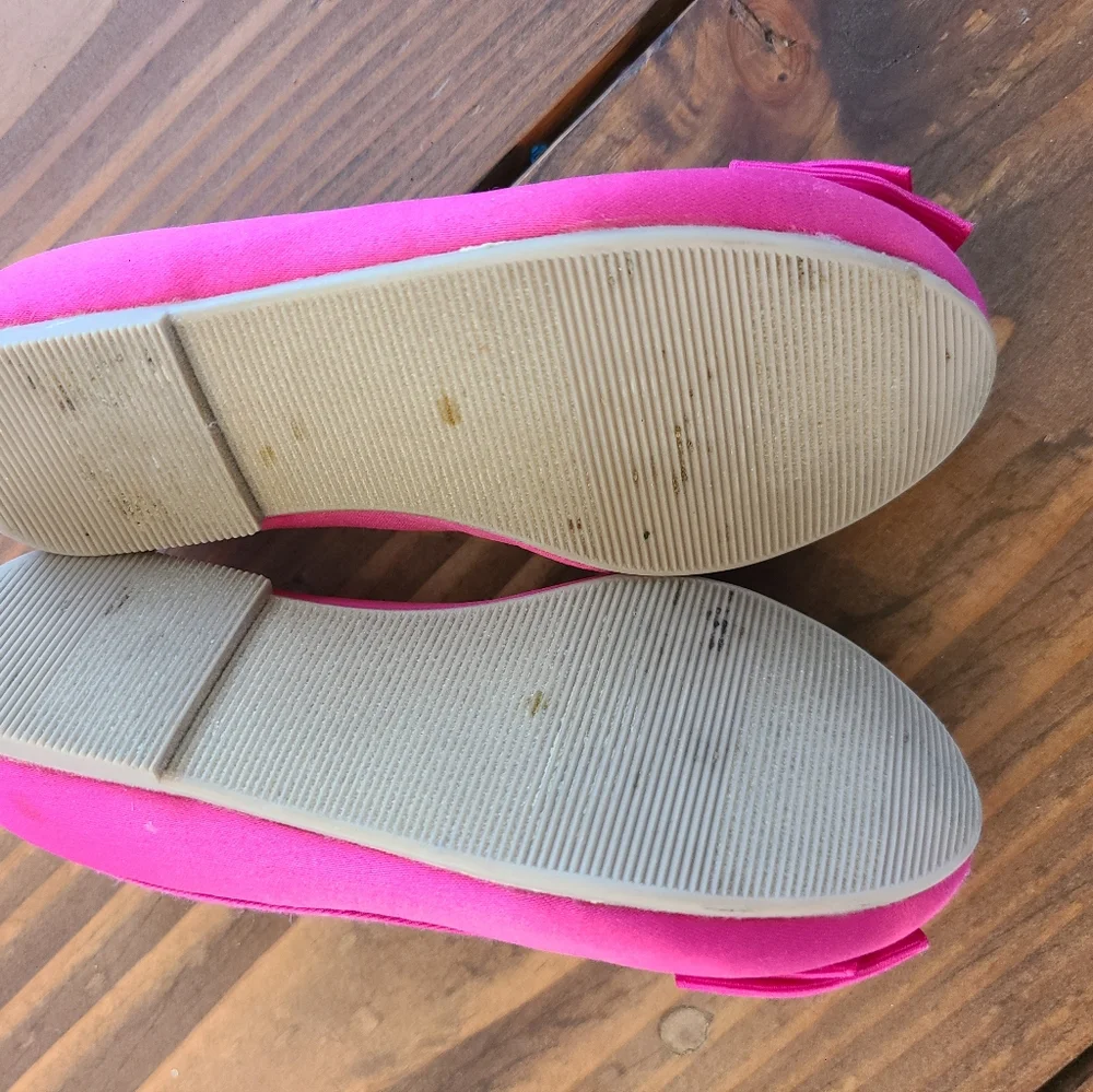 Gap Fuschia Gem Heart Slip-Ons - Toddler 9